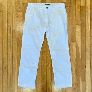 Vince White Chino Pants